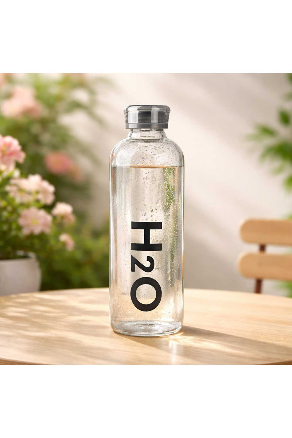 H2O Cam Matara - Şeffaf / Gri - 1 lt