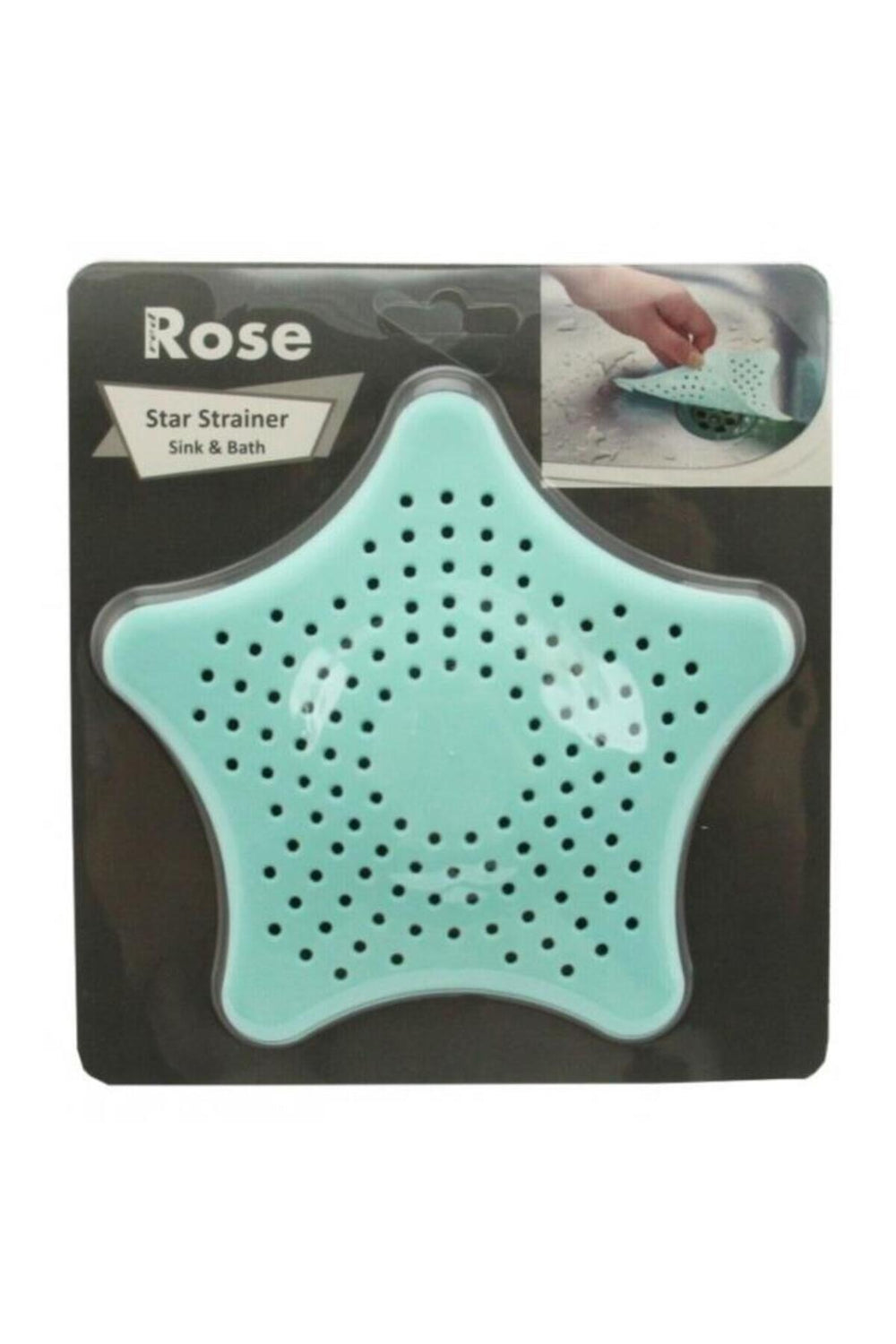Menba Rose Vantuzlu Silikon Gider Süzgeçi