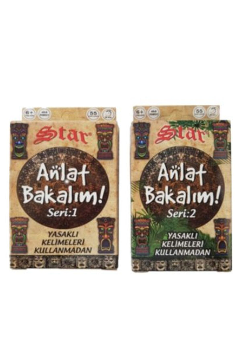 Star Mini Anlat Bakalım Oyun Kartları 2 Li Anlat Bakalım Kartları
